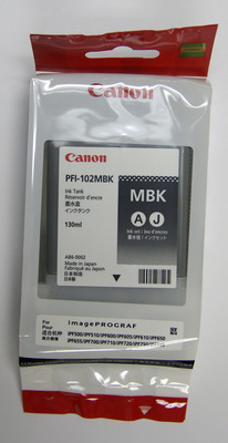 CANON Tintenpatrone matt schwarz PFI102MBK iPF 700 130ml