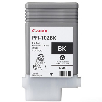 CANON Tintenpatrone schwarz PFI-102BK iPF 700 130ml