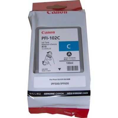 CANON Tintenpatrone cyan PFI-102C iPF 700 130ml