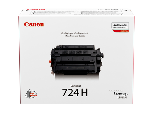 CANON Toner-Modul 724H schwarz 3482B002 LBP 6750dn 12500 Seiten