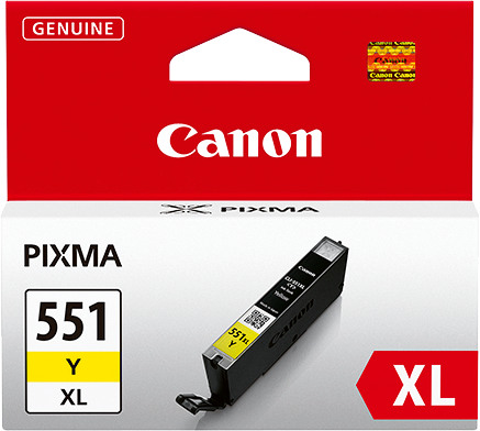 CANON Tintenpatrone XL yellow CLI-551XLY PIXMA MG5450 11ml