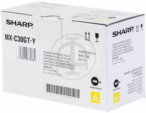 SHARP Toner yellow MX-C30GTY MX-C301W 6000 Seiten