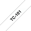 PTOUCH Band, laminiert schwarz/klar TC-101 PT-3000 12 mm