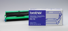 BROTHER Druckkassette m. Filmrolle PC-75 Fax T102/104/106...