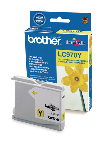 BROTHER Tintenpatrone yellow LC-970Y MFC-260C 300 Seiten