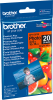 BROTHER Photo Paper glossy 260g A6 BP71-GP20 MFC-6490CW 20 Blatt