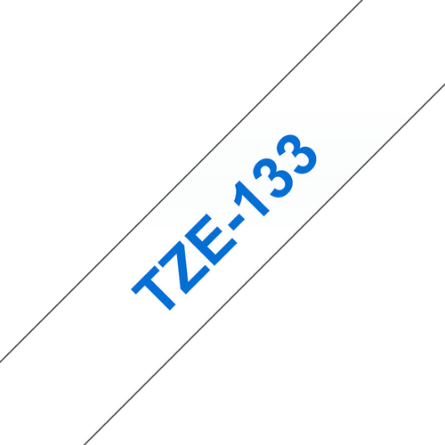 PTOUCH Band, laminiert blau/klar TZe-133 PT-1280VP 12 mm