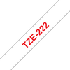 PTOUCH Band, laminiert rot/weiss TZe-222 PT-1280VP 9 mm