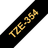 PTOUCH Band, laminiert gold/schwarz TZe-354 PT-2450DX 24 mm