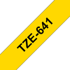 PTOUCH Band, laminiert schwarz/gelb TZe-641 PT-2450DX 18 mm