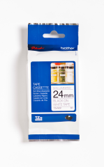 PTOUCH Band,nicht lam. schwarz/weiss TZe-N251 PT-300 24 mm