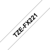 PTOUCH Flexitape lamin. schwarz/weiss TZe-FX221 zu PT-550 9 mm