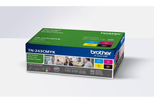 BROTHER Toner Multipack CMYK TN243CMYK HL-L3210CW 1000 Seiten