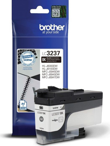BROTHER Tintenpatrone schwarz LC-3237BK MFC-J5945DW 3000 Seiten