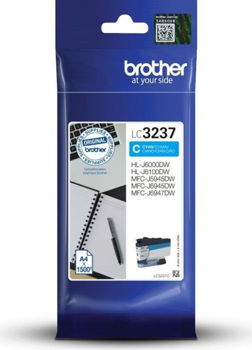 BROTHER Tintenpatrone cyan LC-3237C MFC-J5945DW 1500 Seiten