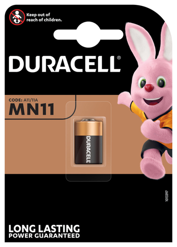 DURACELL Batterie Alkaline MN11 MN11, A11, 11A, 6V 1 Stck