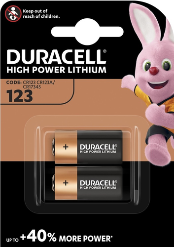 DURACELL Photobatterie Specialty Ultra CR123 B2 DL123A, CR123A, 3V 2 Stck