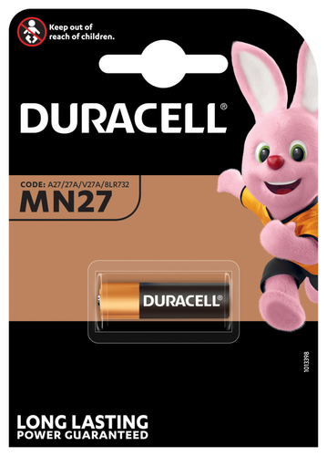 DURACELL Batterie Alkaline MN27 MN27, 8LR732, 12V 1 Stck