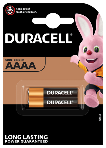 DURACELL Batterie Ultra Ultra AAAA/LR61 B2 AAAA, LR61, 1.5V 2 Stck