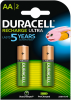 DURACELL Recharge Ultra PreCharged DX1500 AA,HR6,2400mAh,1.2V 2 Stück