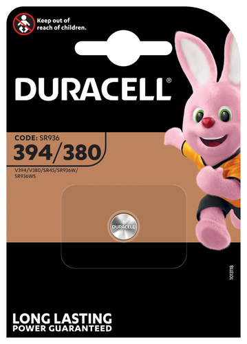 DURACELL Knopfbatterie Specialty 394/380 B1 394, 1.5V