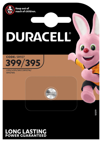 DURACELL Knopfbatterie Specialty 299/395 V395, V399, SR57, SR927, 1.5V