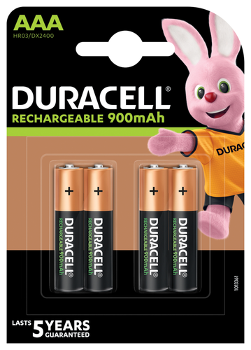 DURACELL Recharge Ultra PreCharged DX2400 AAA, 850 mAh, 1.2V 4 Stck