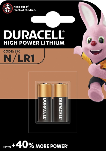 DURACELL Batterie Security MN9100 N, LR1, 1.5V 2 Stck