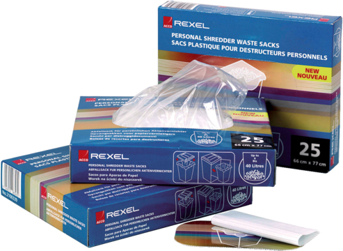 REXEL Abfallsack PP 175lt 40095 transparent 100 Stck