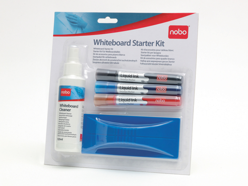 NOBO Starter Kit Whiteboard 34438861 7-teilig