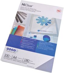 GBC Folie PVC 0,30mm A4 CE013080E Hiclear 100 Stück