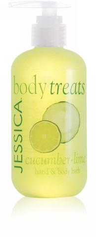 Hand & Body Bath Treasure Cucumber-Lime