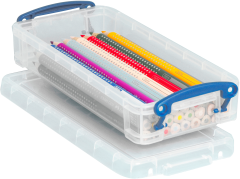 REALLY USEFUL BOX Kunststoffbox 0,55lt 68501600 transparent