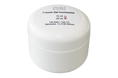 French Gel hochweiss 30 ml