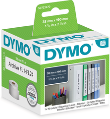DYMO Etikettenrollen 38x190mm S0722470 weiss, perm. 110...