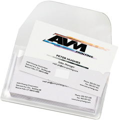 3L Business-Card Pockets 105x60mm 6825-10 selbstklebend...