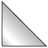 3L Dreieck Corner-Pockets 10x10cm 10014 transp. 100...