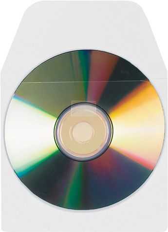 3L CD/DVD Hlle 127x127mm 6832-10 PP, transp., selbstkl.10 Stck