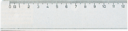 LINEX Zeichenlineal 30cm A1530M transparent
