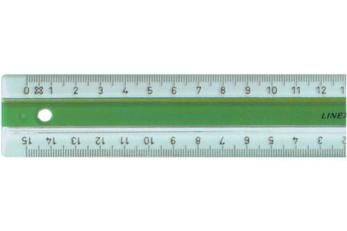 LINEX Superlineal 30cm 87400L grn/transp.