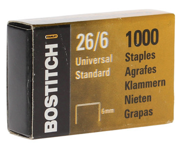 BOSTITCH Heftklammern 6mm 26061MGAL 1000 Stck