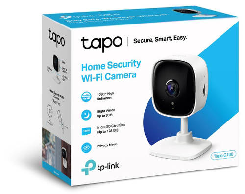 TP-LINK WiFi Camera Tapo C100 Home Security Day/Night view