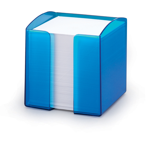 DURABLE Zettelbox Trend 90x90mm 1701682540 blau-transp.