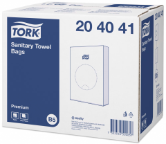 TORK Hygienebeutel Premium B5 204041 HDPE, transparent 25...