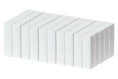 Weisser Block 50 Stück