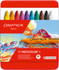 CARAN DACHE Wachsmalstift Neocolor 1 7000.310 10 Farben Metallbox