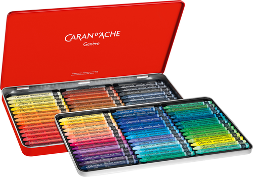 CARAN DACHE Wachsmalstift Neocolor II 7500.384 84 Stck, Box 9mmx10,5cm