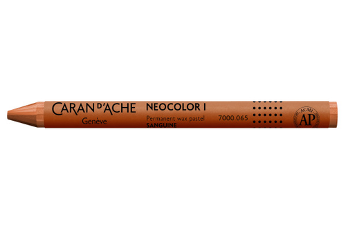 CARAN DACHE Wachsmalstift Neocolor 1 7000.065 rot/braun