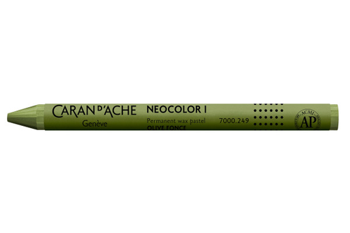 CARAN DACHE Wachsmalstift Neocolor 1 7000.249 dunkeloliv