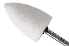 Schleifstein  Kegel  weiss